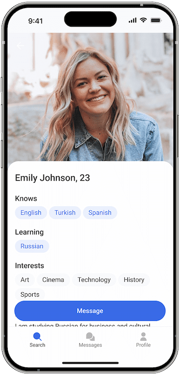 Speak with the <span>whole world</span>. Connect on DuoLink.
